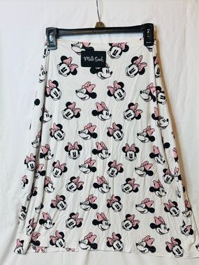 Milk Snob Minnie Mouse White with Pink Bows